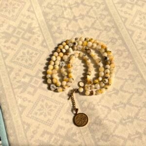 سبحة عقيق اصفر ميكس 99