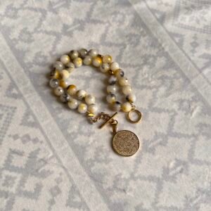 سبحة 33 اصفر ميكس